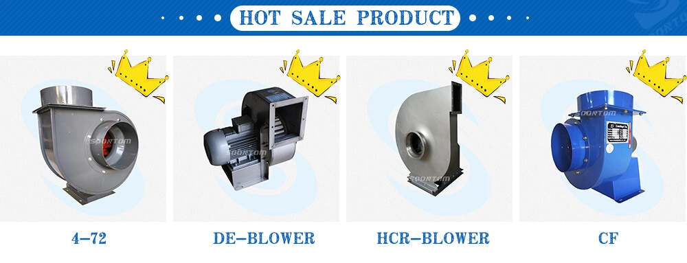 Galvanised Sheet Steel Low Pressure Direct Driven Industrial Exhaust Blower Centrifugal Fans