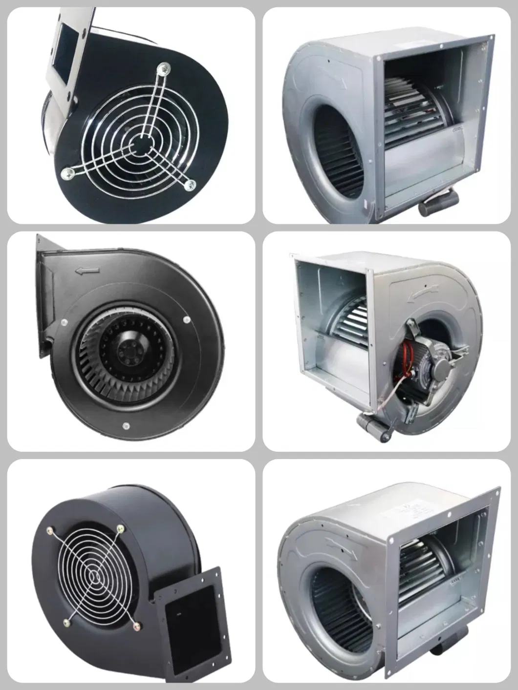 Low Noise Industrial Motor Commercial Direct Driven Centrifugal Fan Blower Fan Centrifugal