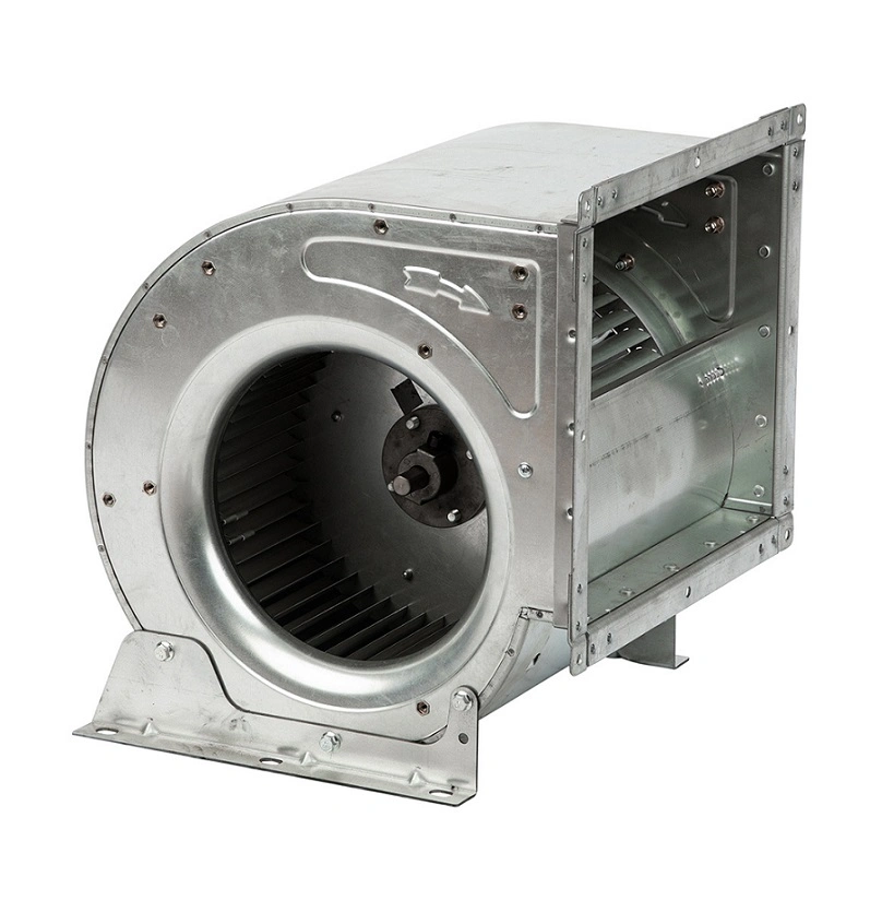 External Rotor Motor Direct Driven Centrifugal Fan External Rotor Low-Noise Double-Inlet Centrifugal Fan Multi-Wing Fresh Air Exhaust Hood Air-Conditioning Fan